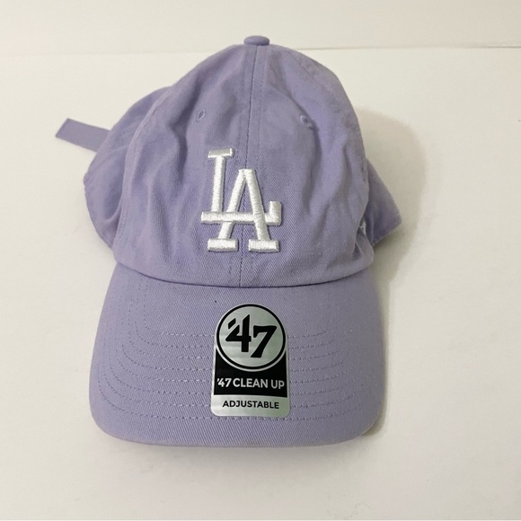 Los Angeles LA Dodgers 47 Urban Outfitters Hat Lilac Adjustable Cap - Picture 15 of 15